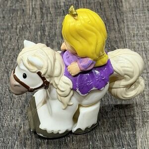 Fisher Price Little People Rapunzel Klip Klop Horse Disney Princess